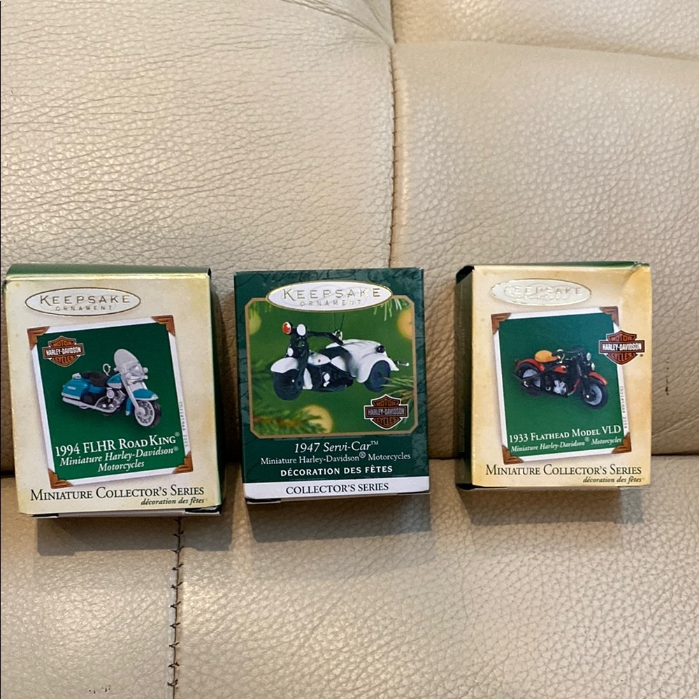 Keepsake Miniature Collector's Series Set - Harley Davidson